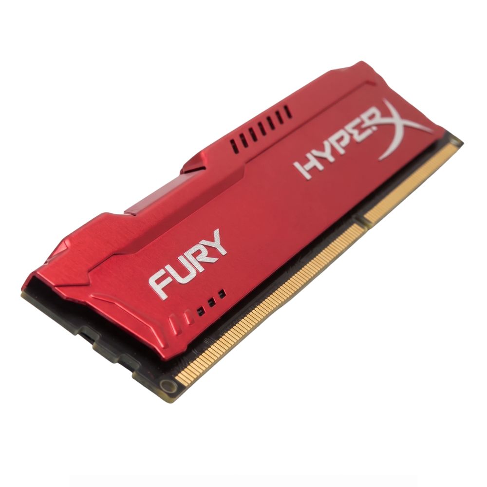 Memória DDR3 Kingston HyperX Fury, 1600 Mhz, 8 GB, Vermelha, OEM