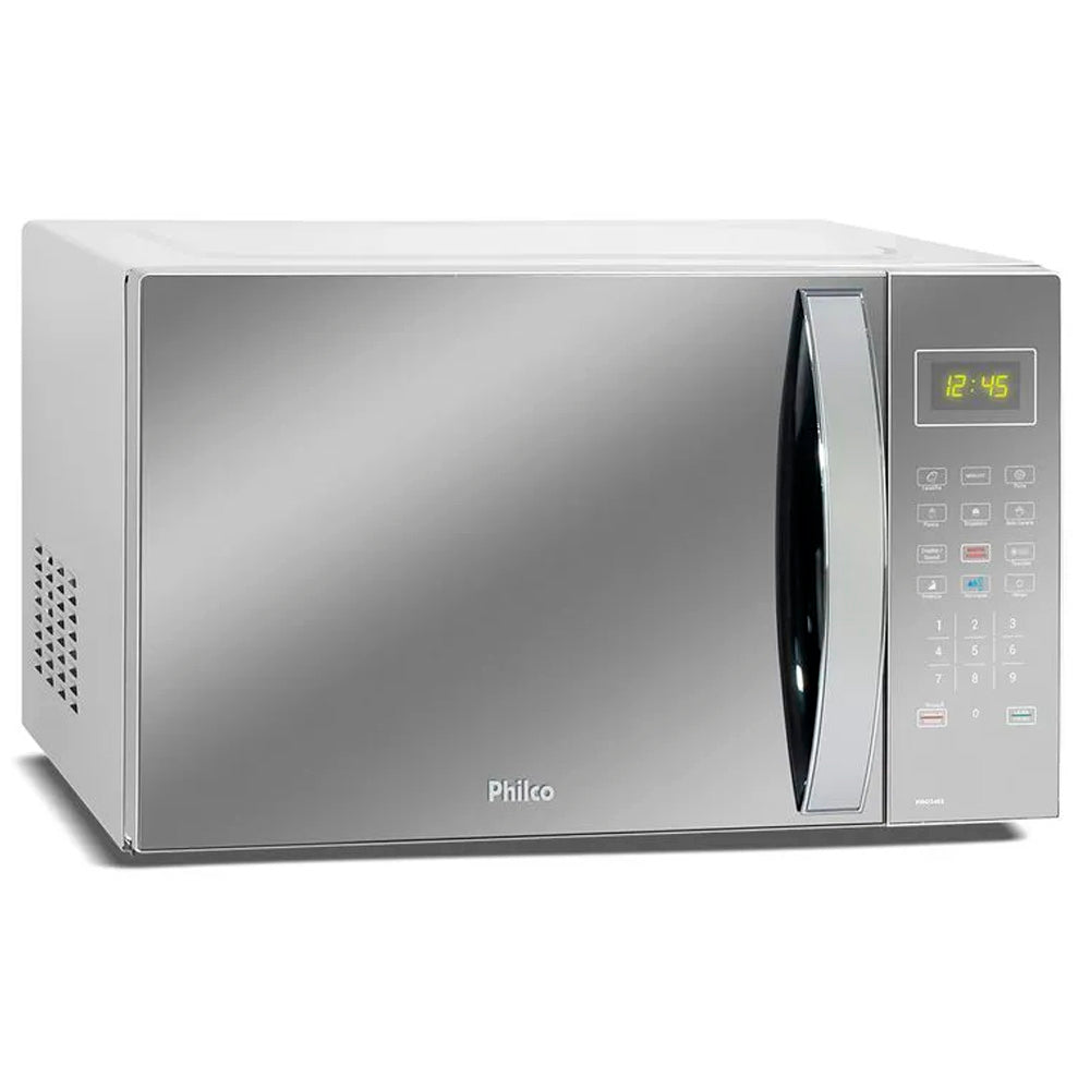 Micro-Ondas Philco Espelhado 37 Litros Limpa Fácil 1400W PMO37ES/PMO34ES