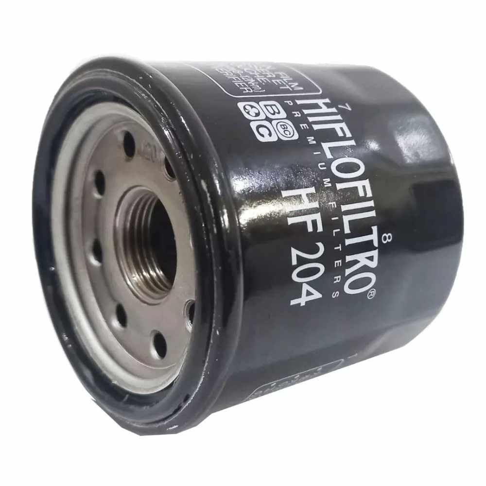 Filtro de Óleo Hiflo Premium para Motos HF204 Kent Da1 4QX Cbr1000 Cb1000 Mt03/07/09 R3 Xj6