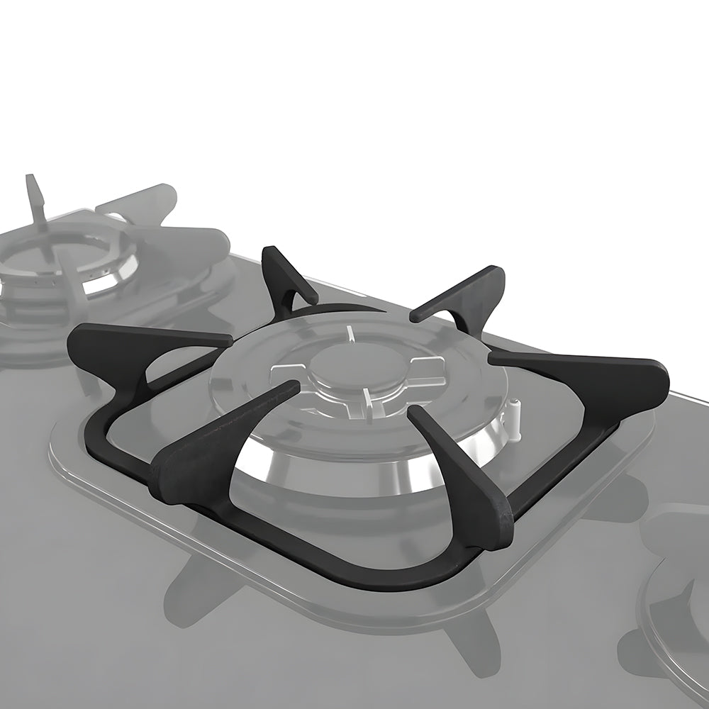 Fogão Cooktop á Gás Mueller 5 Bocas Preto, Bivolt