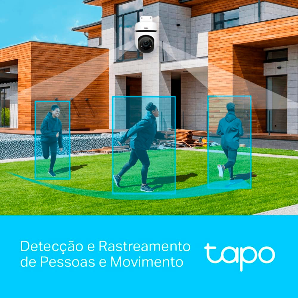 Câmera De Segurança Tp-Link Tapo C500 Externa 360º Com Wi-fi 1080p Full HD  100v/240v