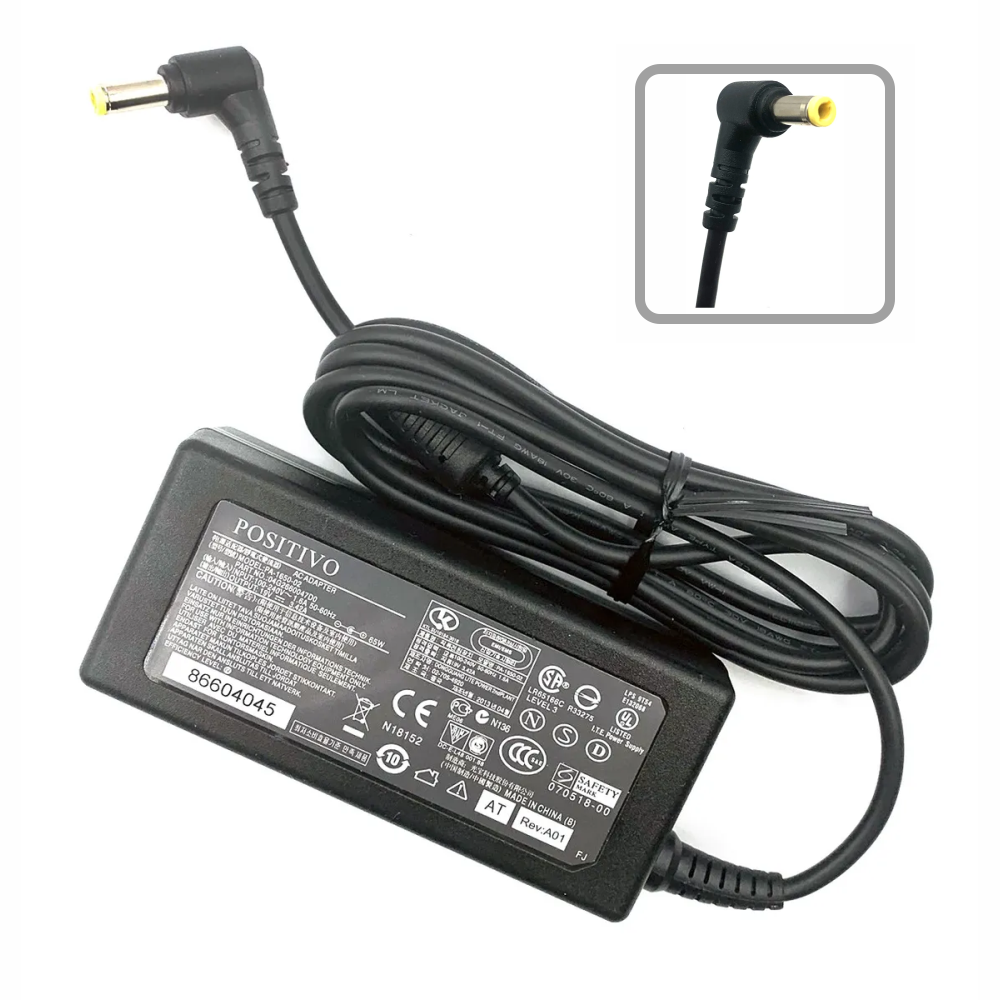 Fonte Notebook Dell - Philco 19v 3,42a Pa-1650-65  65w