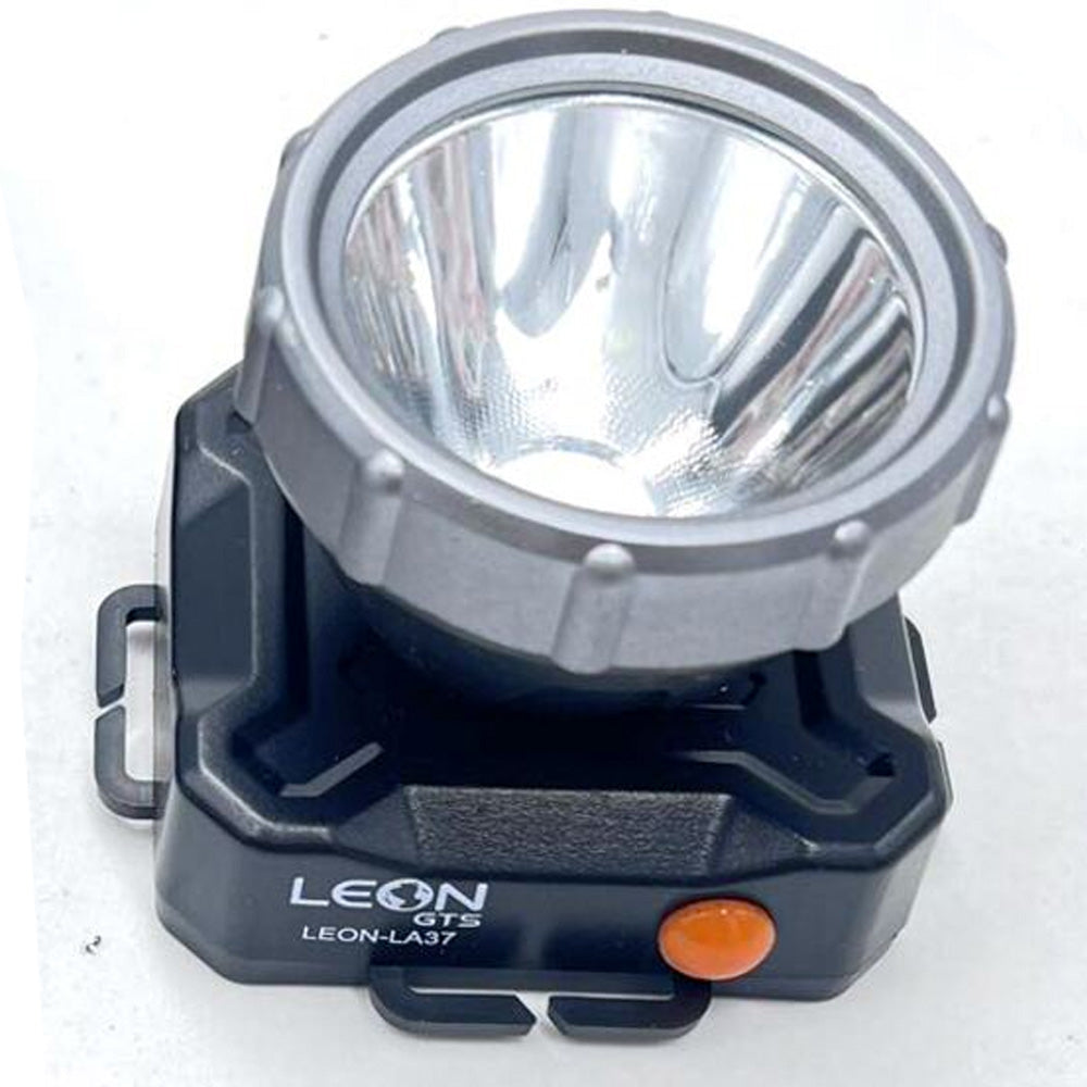 Farol Lanterna LED De Cabeça Leon Preto - LEON-LA37