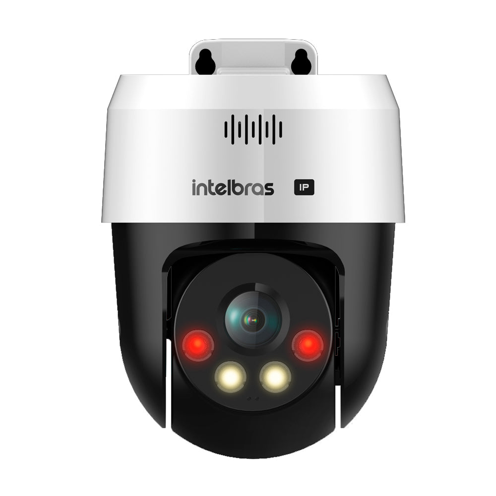 Câmera Mini Speed Dome Intelbras VIP 1300 MINI SD Infravermelho Full Color 3MP c/ Autotracking de Pessoas