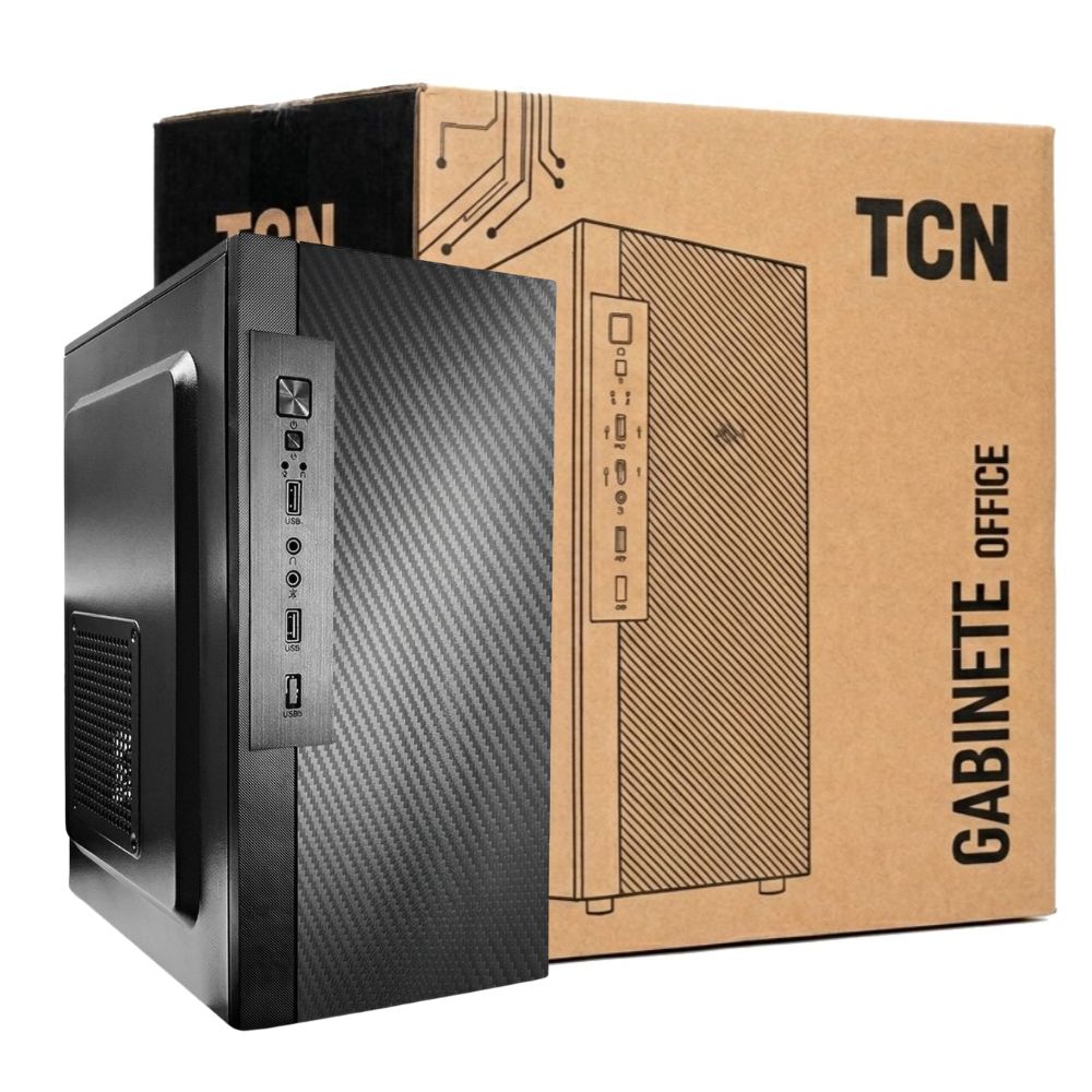 Gabinete Office TCN Com Fonte 230W - Preto