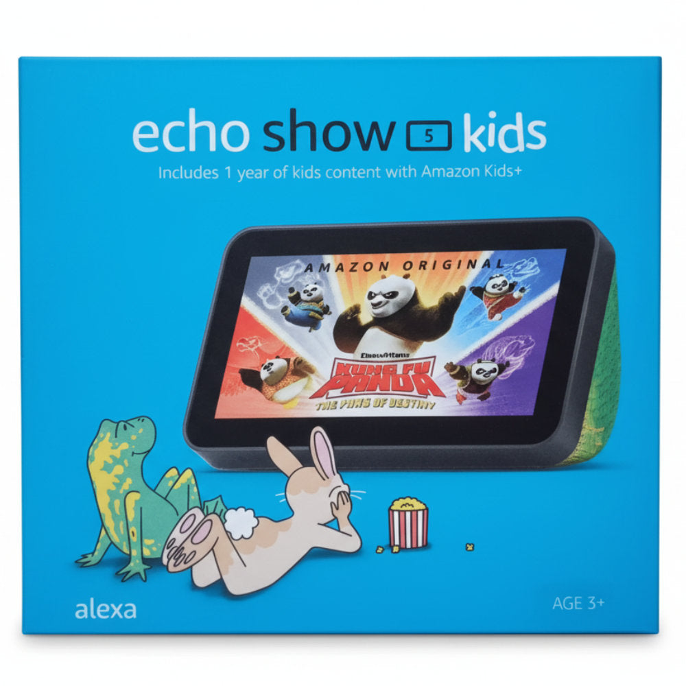 Amazon Echo Show 5 Kids 2a Geração Tela 5.5" Alexa Controle Parental - Camaleão
