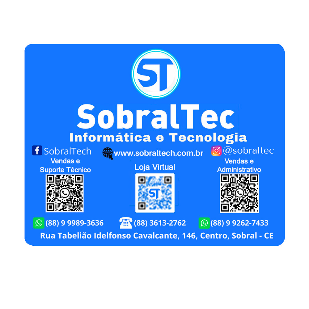 Computador Core I-3 (6100) Geração 6 -Afox | SSD 240GB Kingston | Memória Ram 4 Gb DDR4-Cosair Windows 10 e MousePad Bri