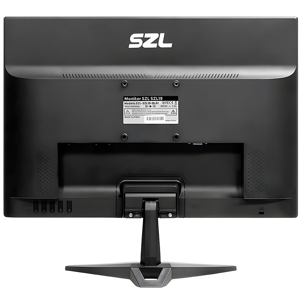 Monitor LED 19 Polegadas, SZL 19 TN, HD, 3ms, 75Hz, HDMI/VGA, SZL-SZL19-BL01