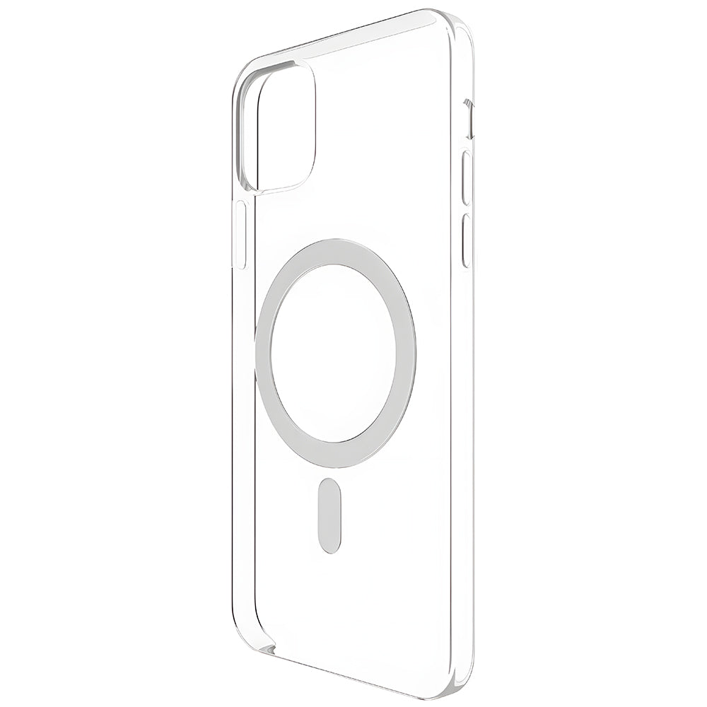 Capa Transparente, Com Suporte Para Carregamento Magnético, Para iPhone 11