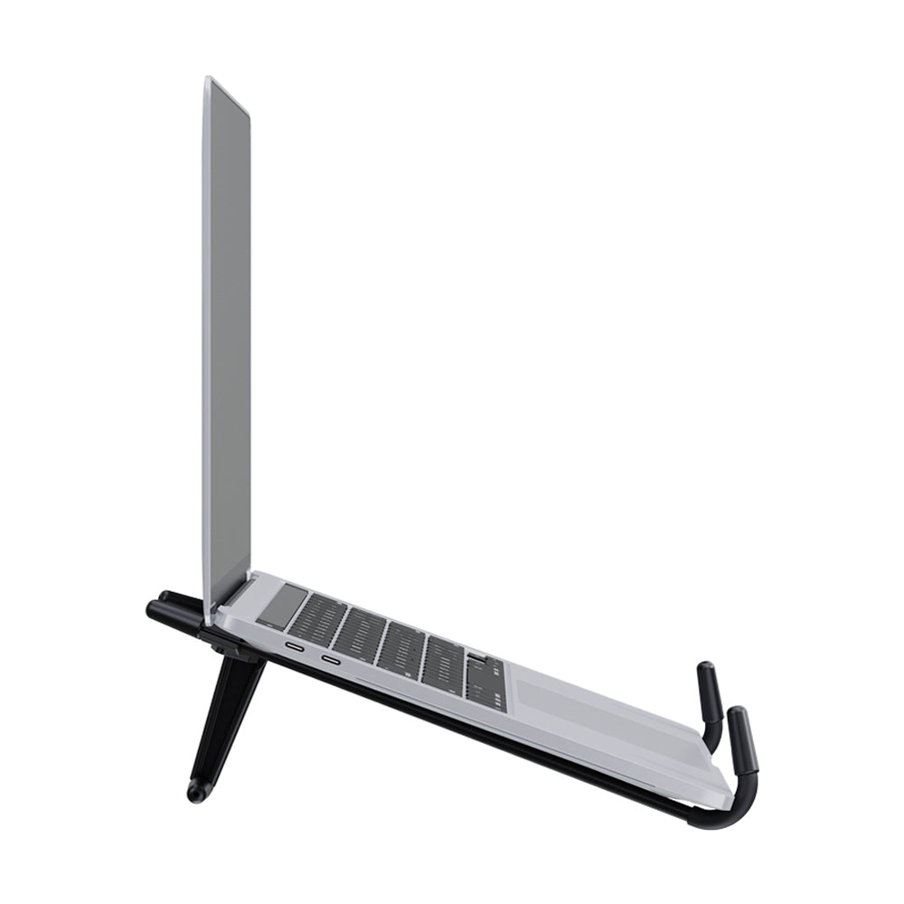 Suporte Para Notebook, Ergonômico, Ajustável, Reliza Light, Conforto e Estabilidade - Preto