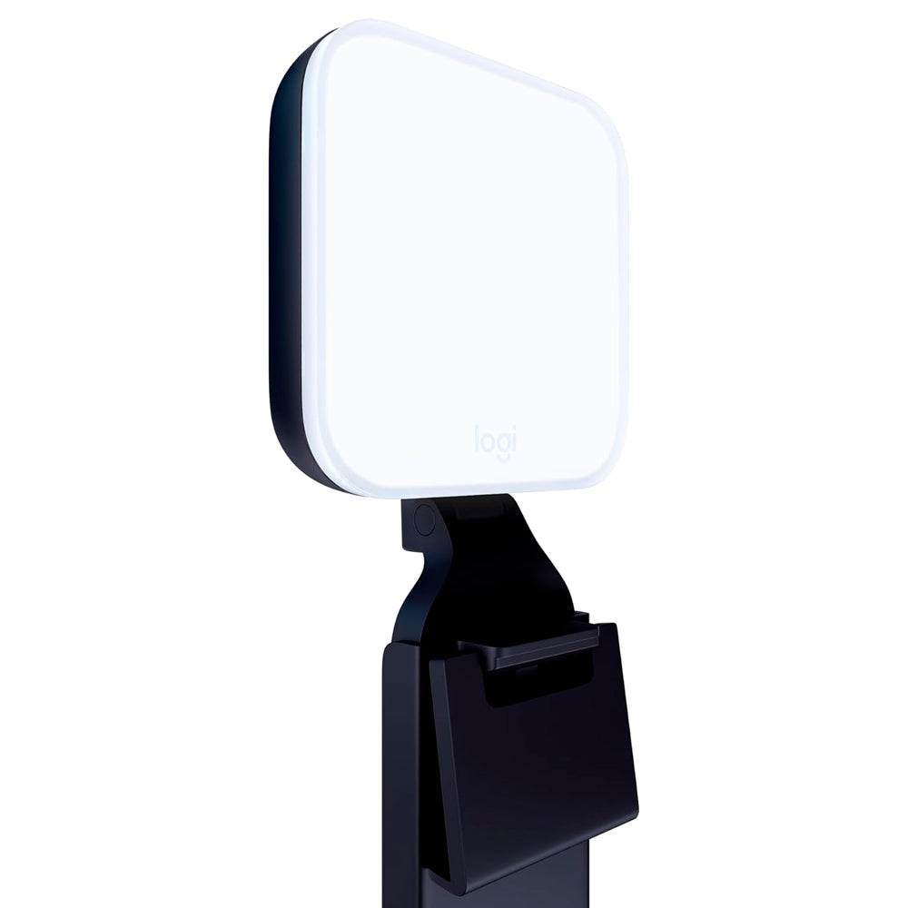 Iluminador LED Premium Logitech G Litra Glow, TrueSoft, Braço Ajustável e Controle por App, e para PC, Preto- 946-000031