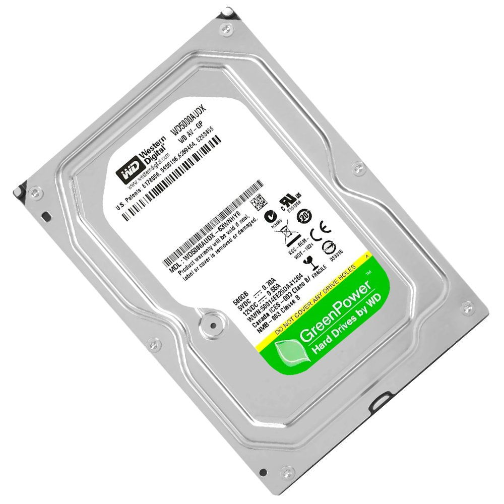 HD Interno Desktop 500GB WD Digital WD5000AUDX ‎5400 RPM 32Mb Cache