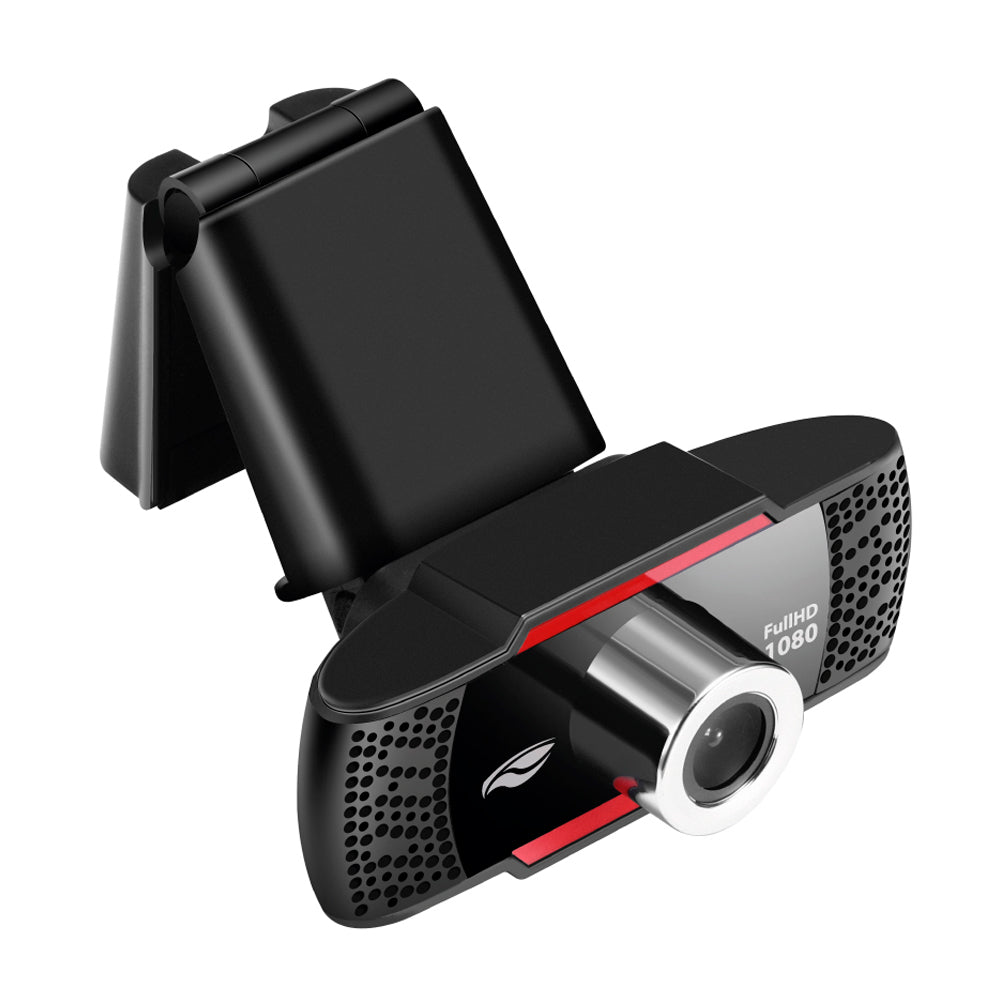 WebCam Full HD 1080P Com Microfone USB 2.0 Plug And Play C3Tech WB-100BK