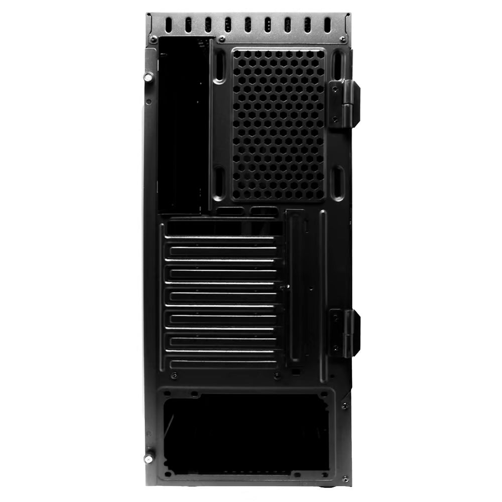 Gabinete Gamer BG-011 Bluecase, Lateral Acrílico, LED RGB, USB 3.0 Frontal, S/ Fonte, Preto, BG011GCASE