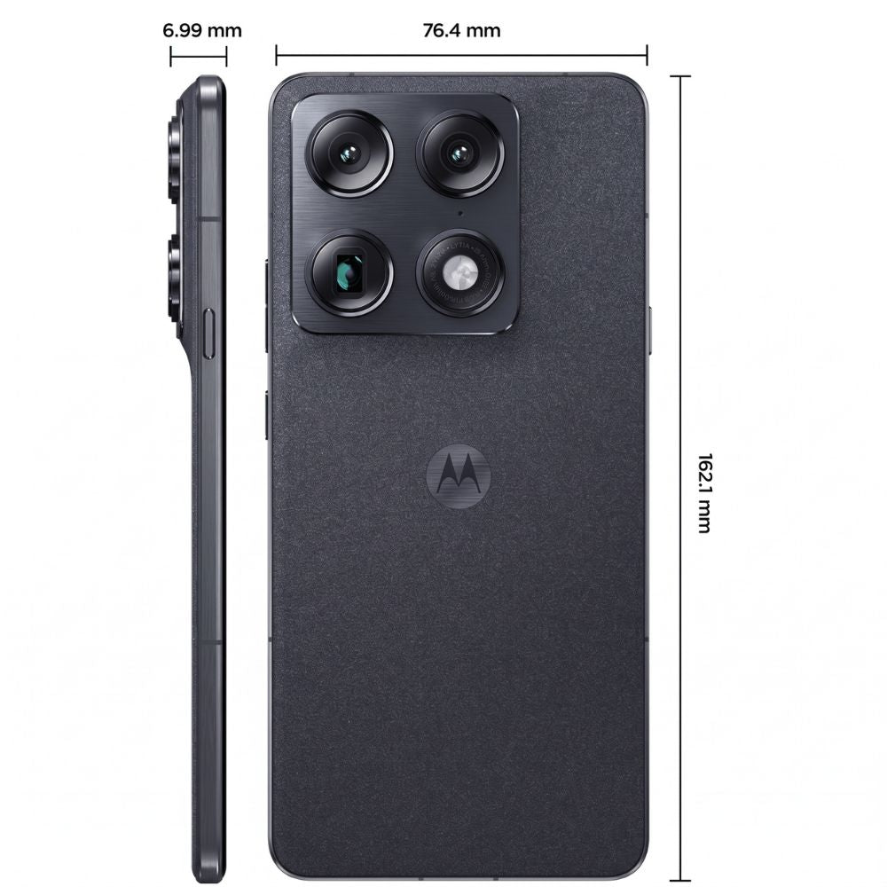 Smartphone Motorola Signature 6.8” 5G 24 RAM( 12GB + 12GB RAM Boost) 512GB Câmera Tripla 50MP Sony Lytia, 165Hz, Preto