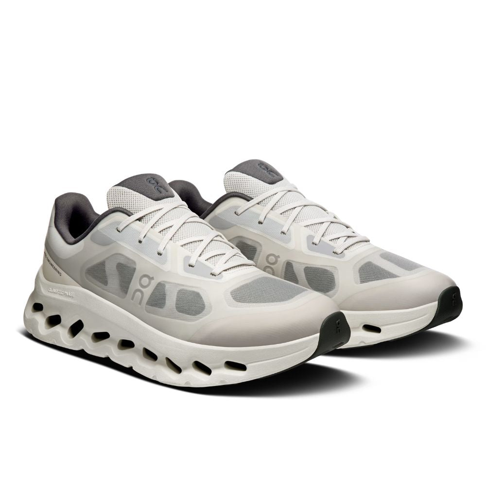 Tênis de Corrida Feminino On Running Cloudtilt Remix Tamanho 41 - Cinza Claro / Branco Marfim (Alloy / Ivory)