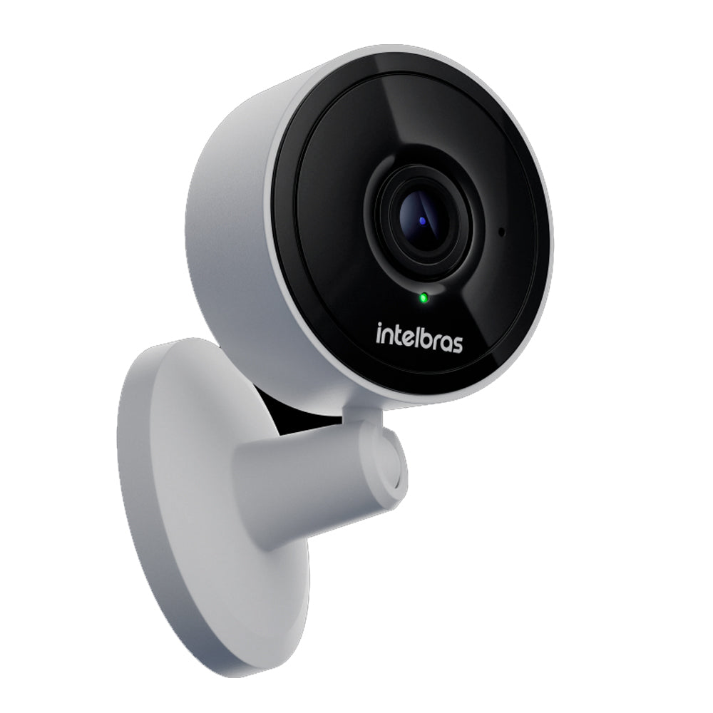 Câmera Interna Wi-Fi Intelbras iMX1, Visão Noturna, HD 720P, Com Aúdio - Branco