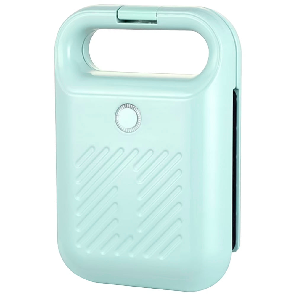 Sanduicheira Eletrica Portatil, Torradeira Antiaderente 500W, 220V, Verde Claro, Bulla - EL3011