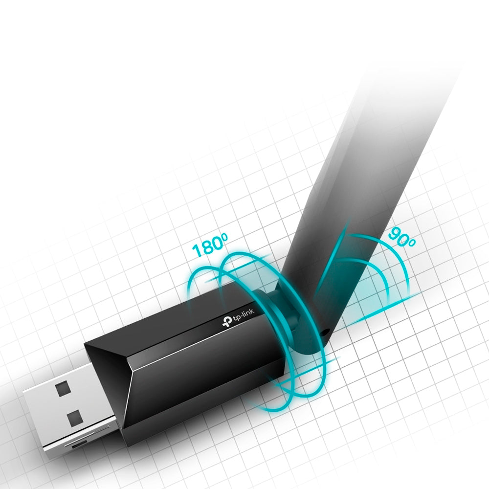 Adaptador Wireless, Tp-Link Archer T2U Plus, AC600, USB, Dual Band