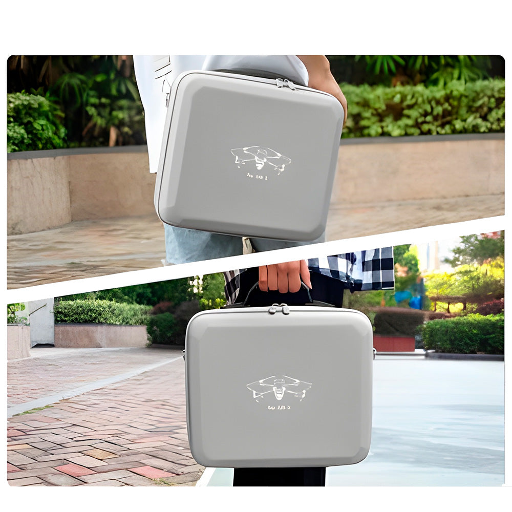 Maleta Case Para Transporte de Drone e Acessórios, Para DJI Air 3 / Air 3s, Cinza