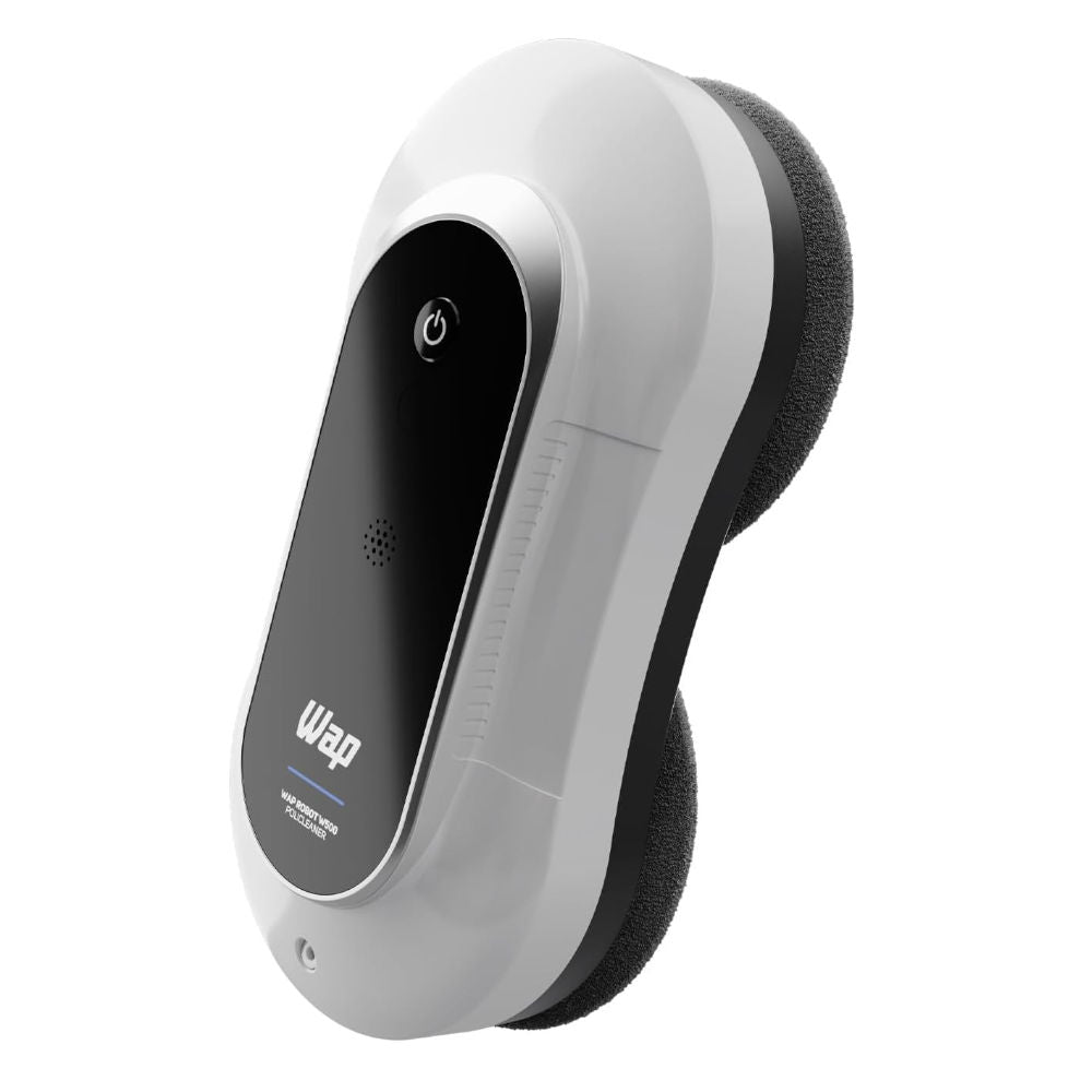 Aspirador Limpeza Polidor Vidros WAP Robot W500 Policleaner, Bivolt, Sucção 8kPa, Tanque 300ml, Escova Rotativa, LED