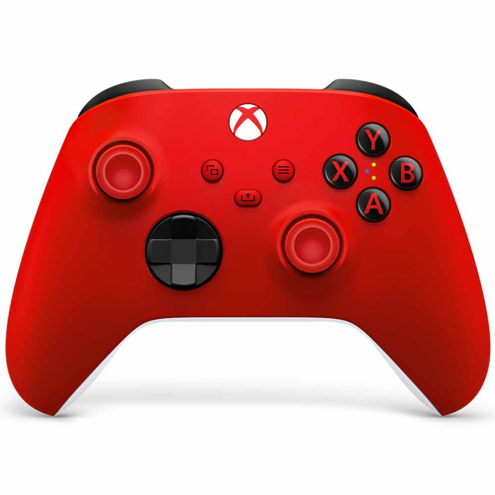 Controle Xbox Sem Fio Pulse Red Series X/S One PC Bluetooth USB-C - Vermelho