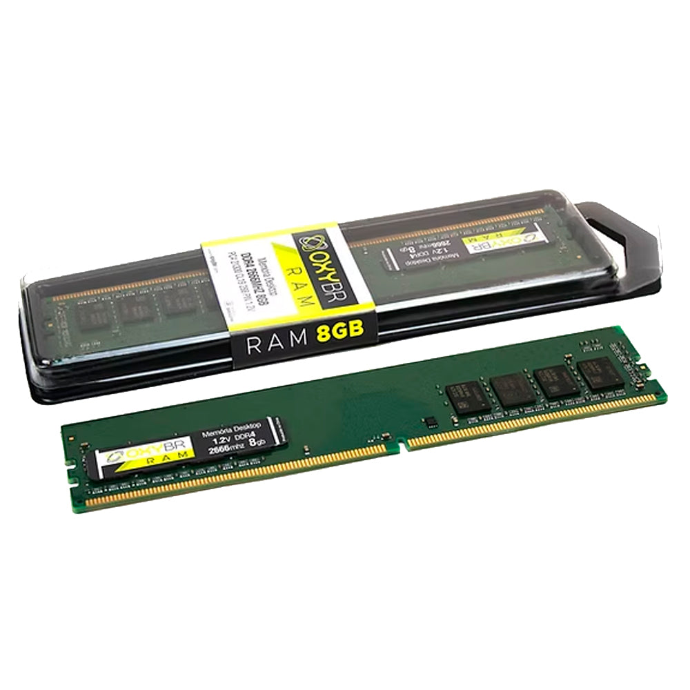Memória Ram Desktop OxyBR 8GB 2666MHz DDR4
