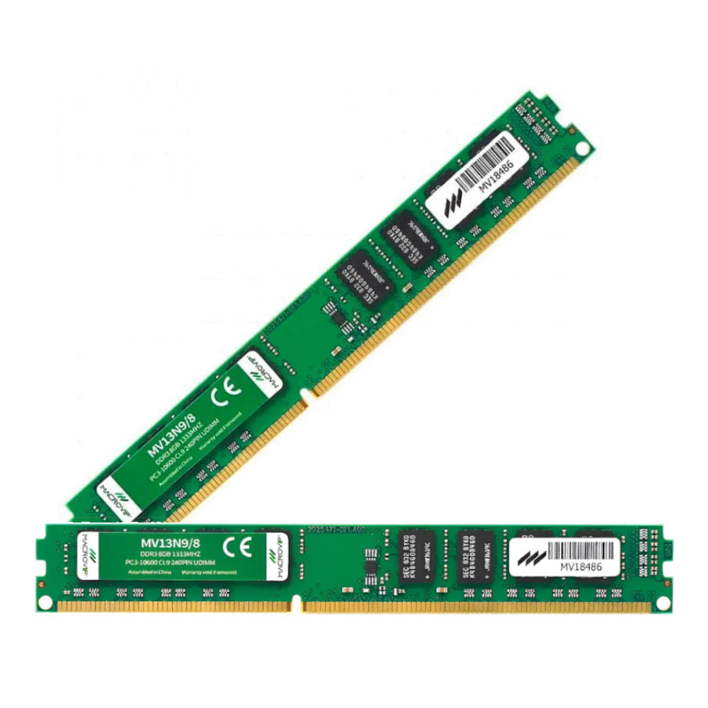Memória Macrovip 8GB DDR3 1333MHz CL9 UDIMM Desktop MV13N98