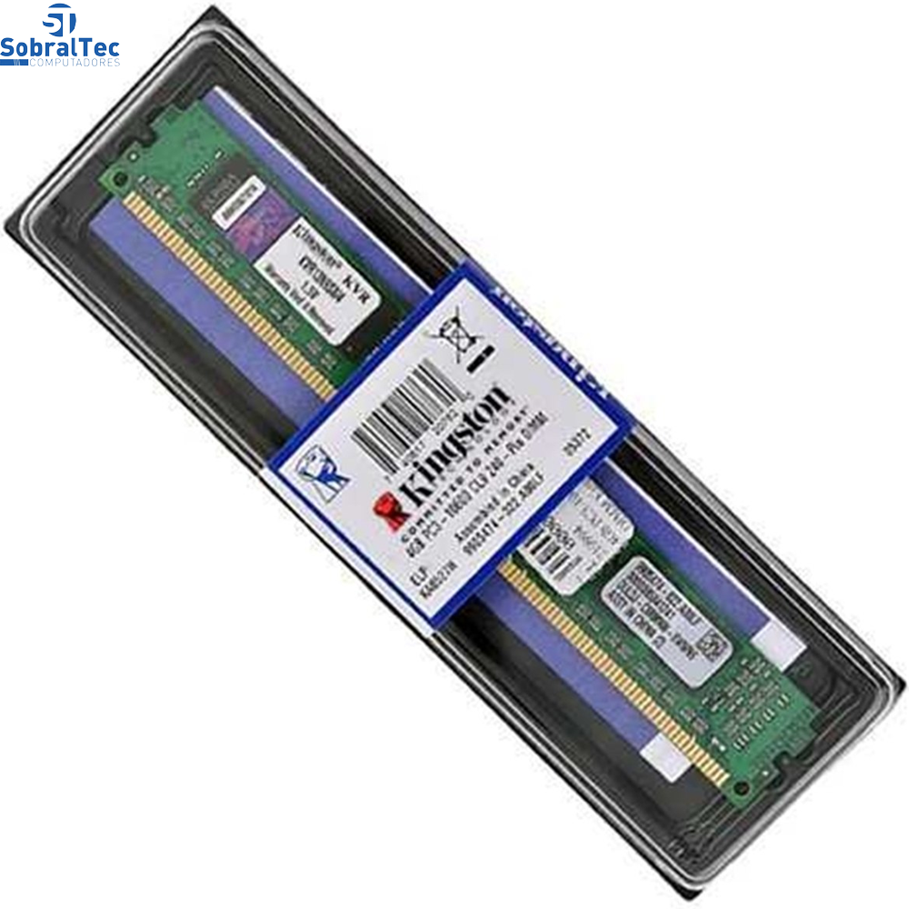 Memoria Ram Desktop 4 Gb Ddr3 1333Mhz KVR13N9S8/4 Kingston