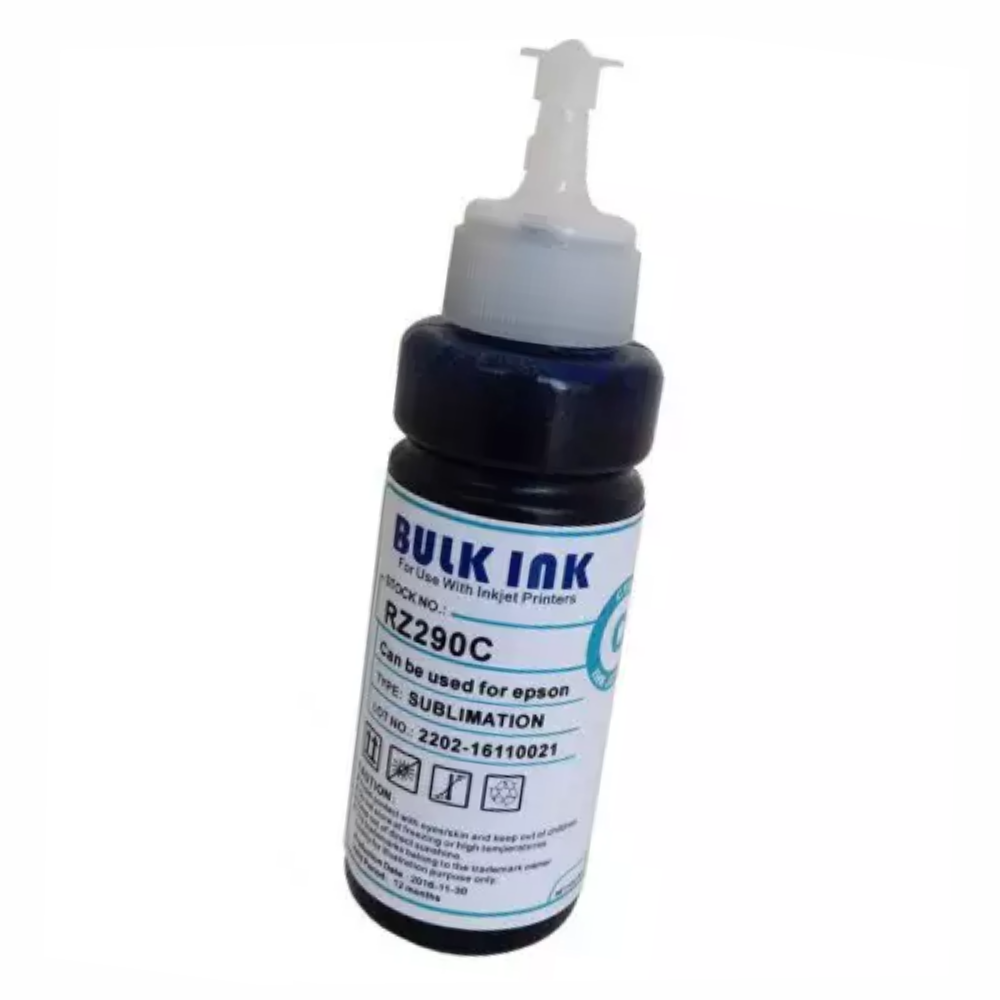 Tinta p/ Sublimacao Ciano InkBank RZ290C- 100ml