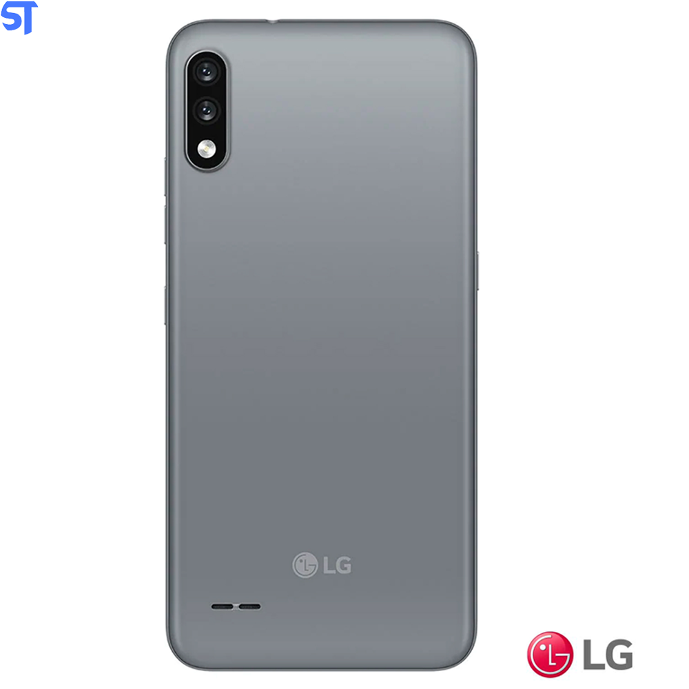 Celular LG K22 Plus 64GB / 3GB RAM / Dual SIM / 4G LTE / Tela 6.2" / Câmeras 12MP + 2MP e 5MP - Titanium (LMK200HAW