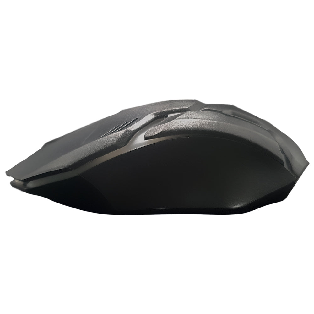 Mouse Gamer USB, 1.200 DPI, LED RGB Multicores, 4D Fighter, Preto, Exbom - MS-62