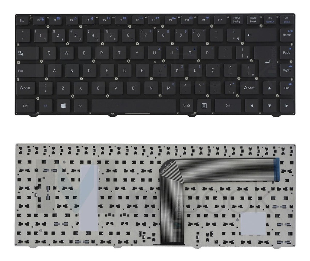 Teclado Notebook Sim+ Positivo Modelo Sim 970m