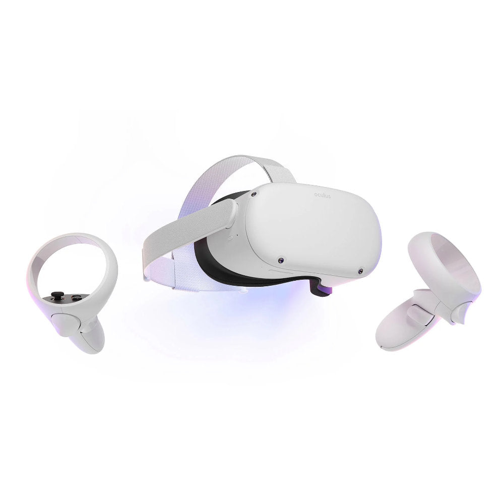 Óculos VR Meta Quest 2 KW49CM 128GB (899-00182-02) Branco, Standalone Wi-Fi, Snapdragon XR2, 6GB RAM, LCD 1832×1920