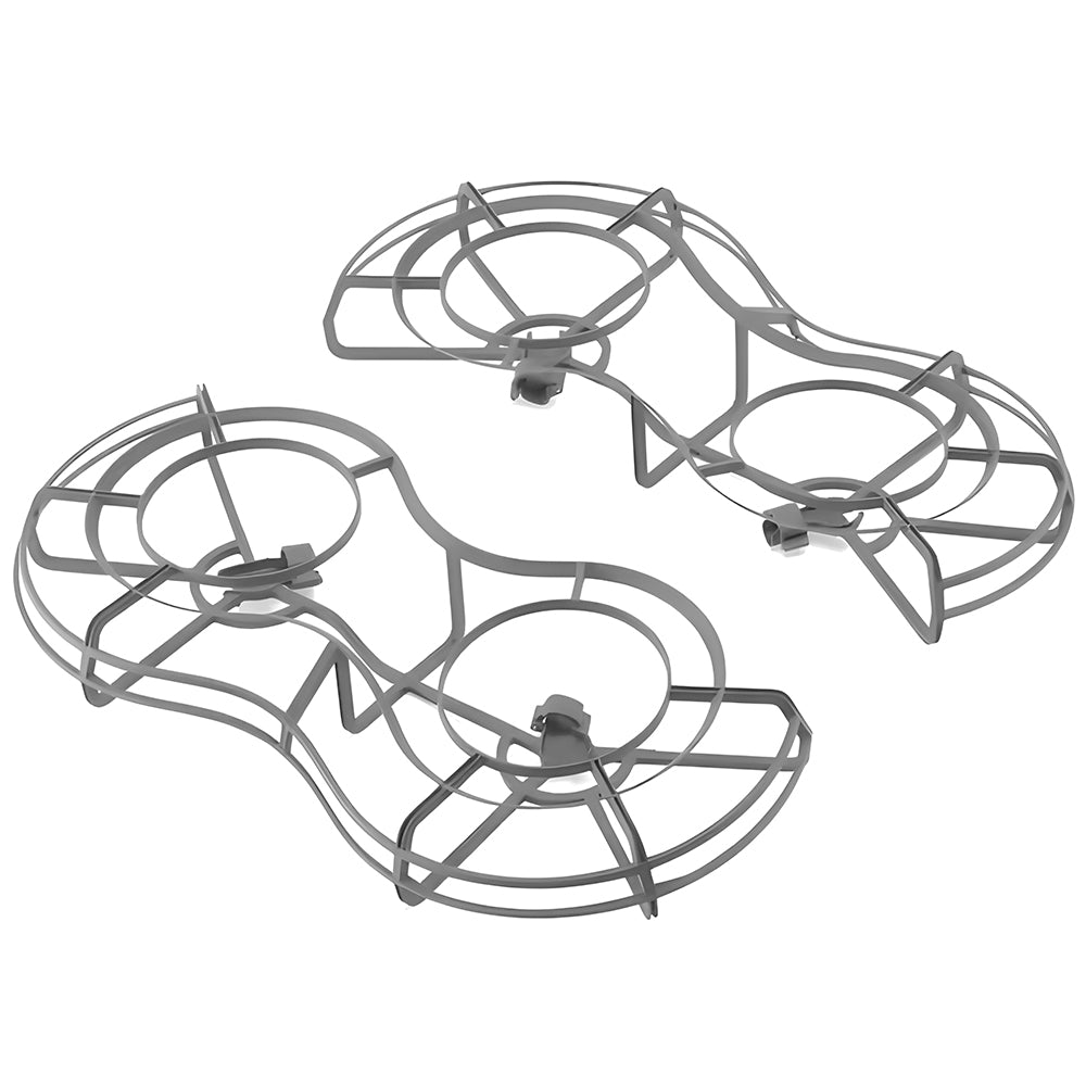 Protetor de Hélice Para Drone, DJI Mini 4 Pro, 360 Graus, Contra Batida, Cinza