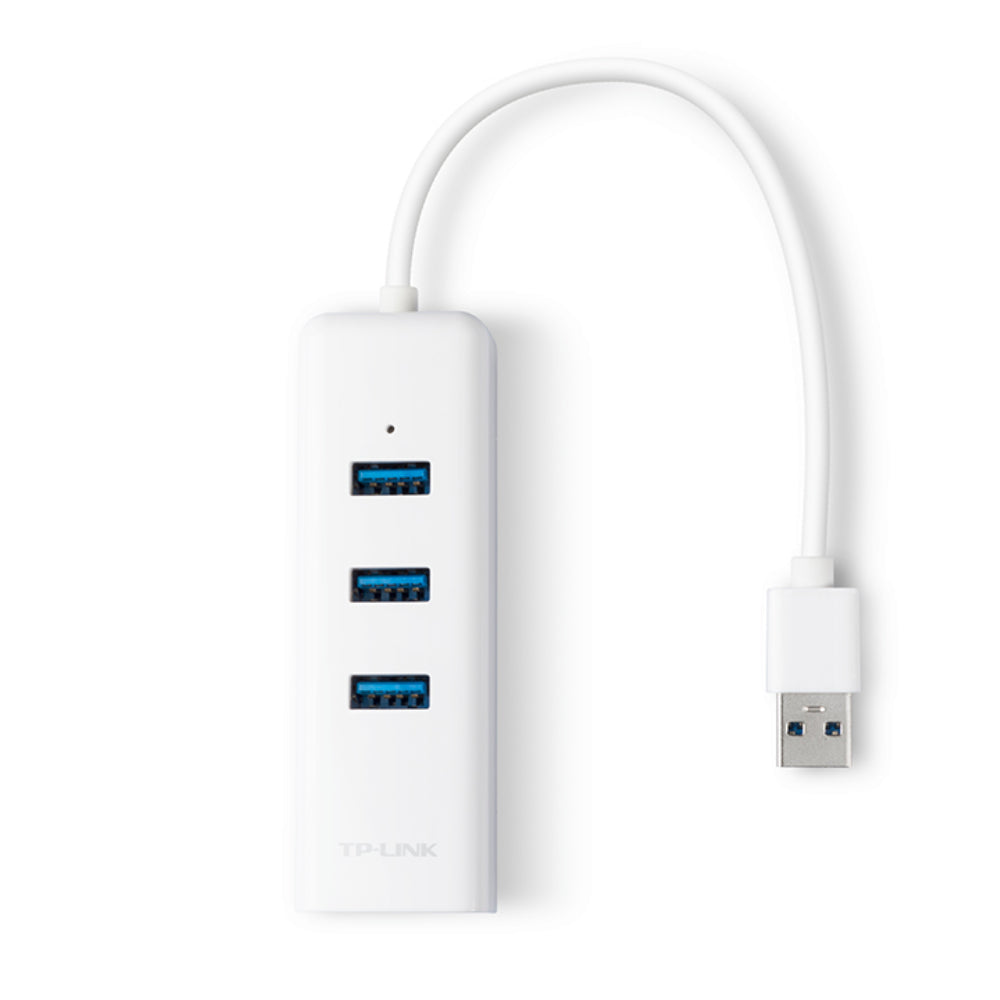 Hub USB 3.0 TP-Link UE330 e Placa de Rede Externa Gigabit RJ45 Windows Mac Linux