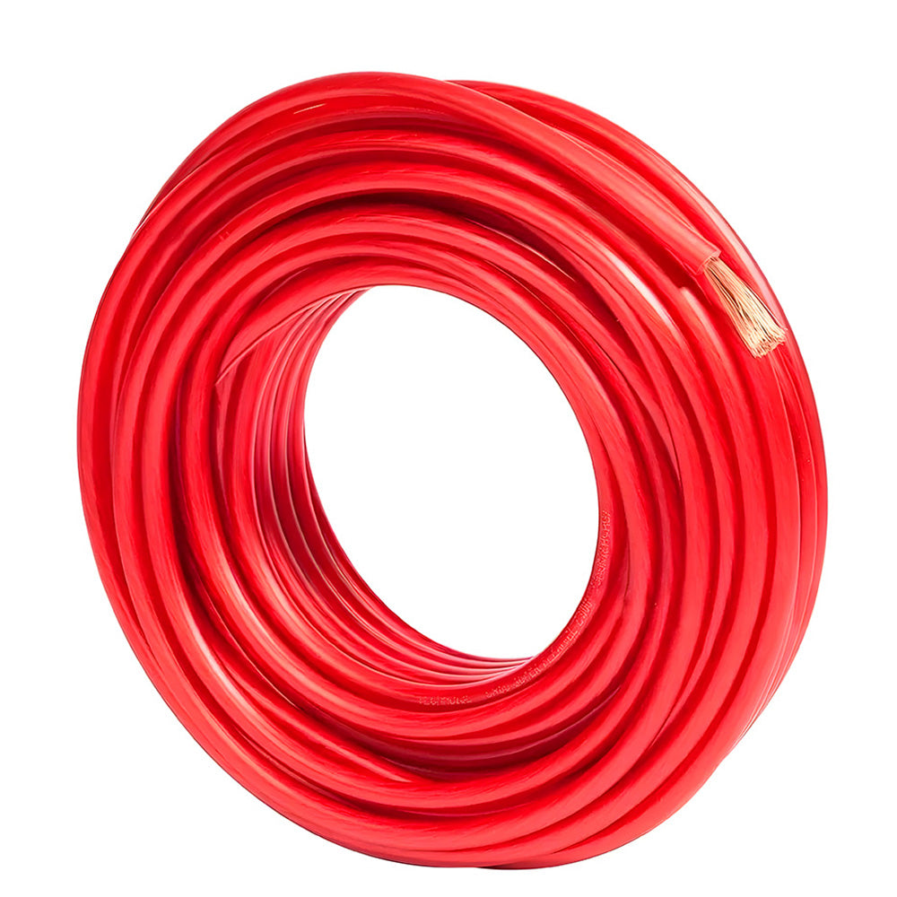 Rolo 100 Metros Cabo de Energia Flexivel 2,50mm, 750V, Megatron - Vermelho