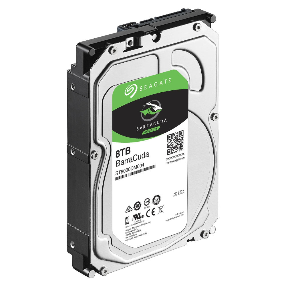HD Interno Seagate BarraCuda 8TB 3.5" SATA III 6Gb/s 5400RPM 256MB Cache HDD Desktop ST8000DM004