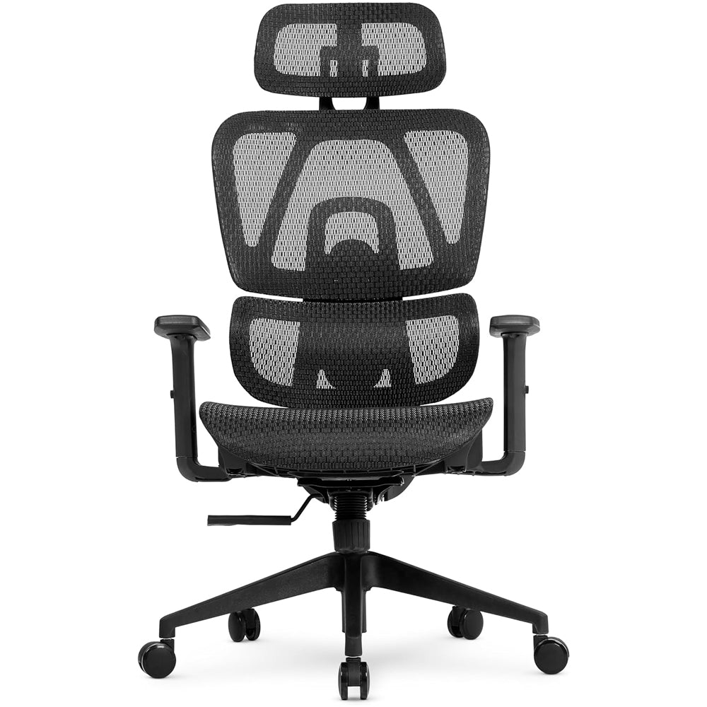 Cadeira Office DT3 Valor, Ergonomica, Mesh Vidartex, 2D, Braços 1D, Ajuste na Altura do Encosto,Suporta até 120kg e Alt