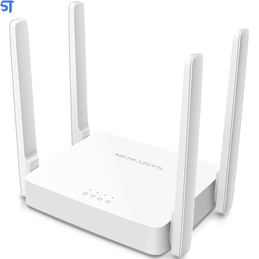 Roteador Mercusys Wireless Dual Band AC1200 AC10 Com 4 Antenas