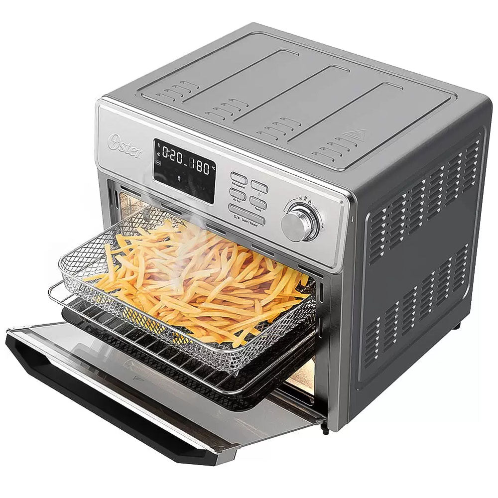 Forno e Fryer 25L Oster Multifunções 10 em 1, OFOR250-220V, Cinza