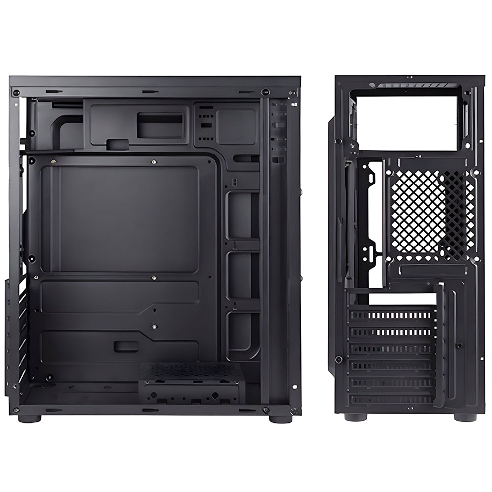Gabinete Gamer, Com Tampa Lateral em Acrilico, MT-G230BK, C3Tech, S/Fonte, Preto