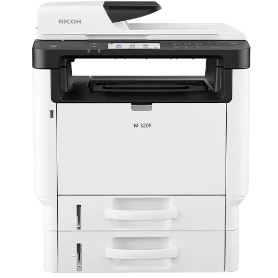 Impressora Multifuncional Ricoh M320F M320 Laser Monocromática Com Ethernet e Duplex 408535