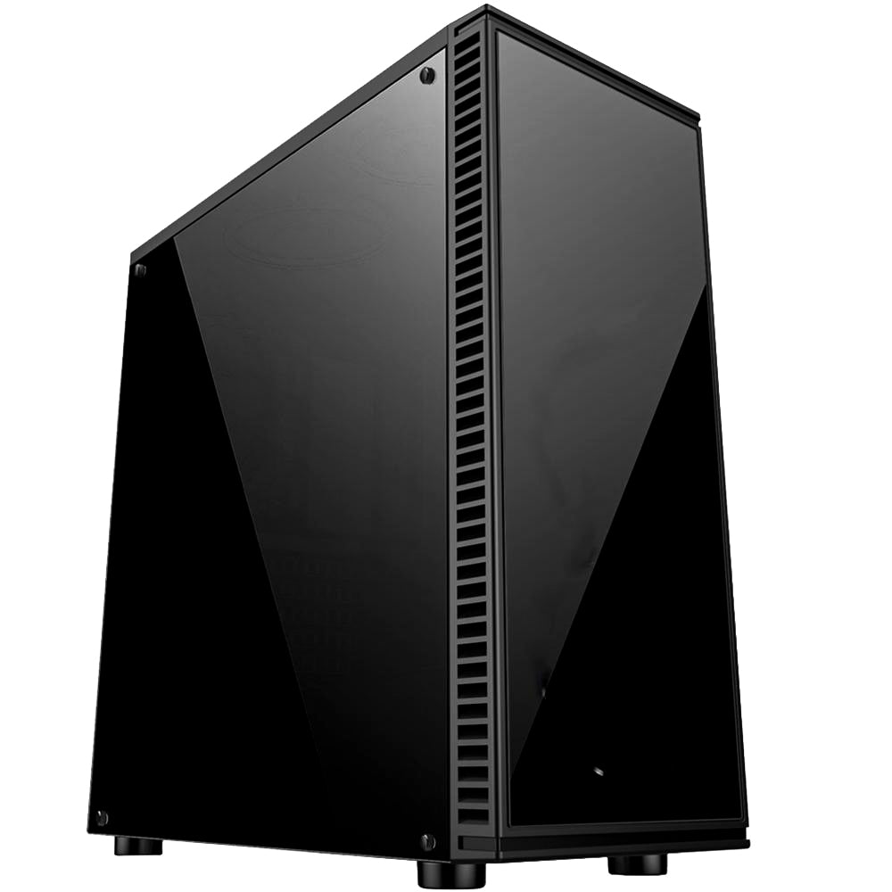 Gabinete Gamer Bluecase, BG-014, Lateral em Acrílico, USB 3.0, Sem Fonte, Preto, BG014GCASE