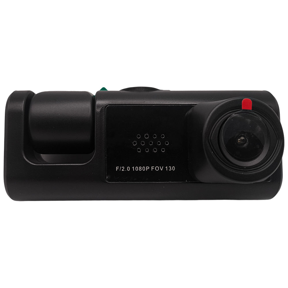 Câmera Dash Veicular, Full HD 1080P, Visão Noturna, Ângulo Amplo 170 Graus, Preto