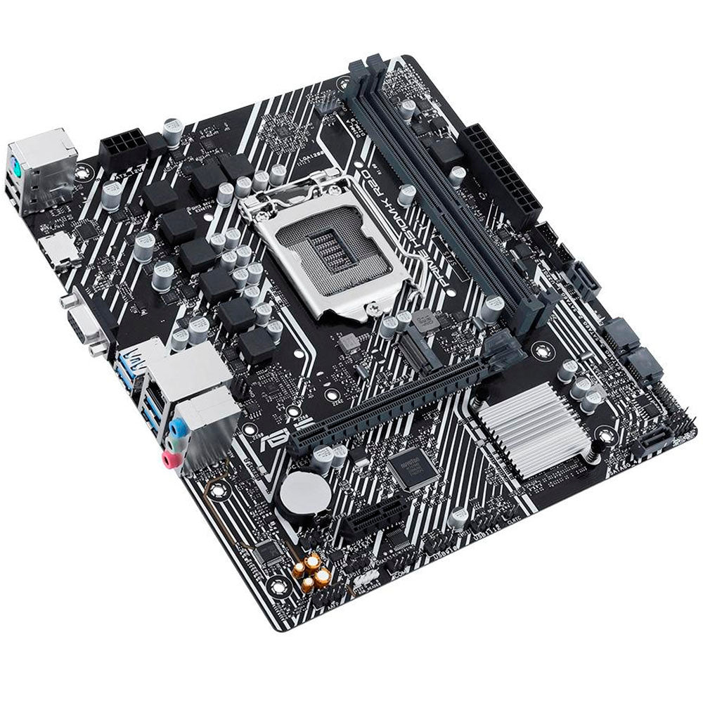 Placa Mãe Asus PRIME H510M-K R2.0, INTEL, H470, mATX, DDR4 - 90MB1E80-C1BAY0