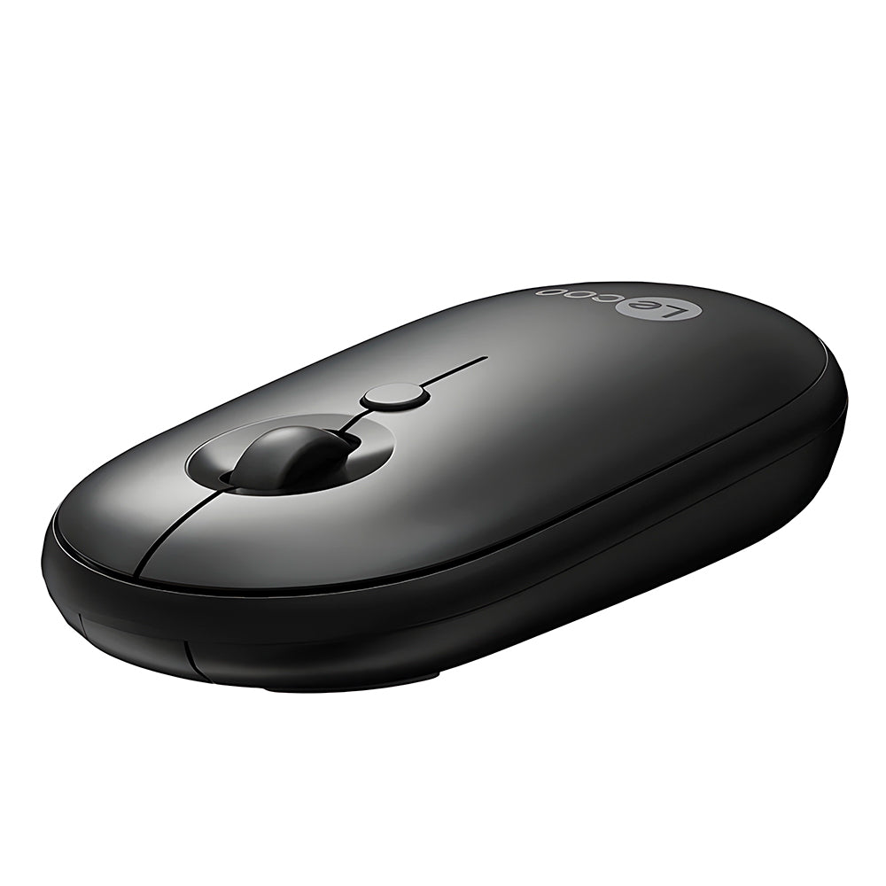 Mouse Óptico Sem Fio, Lenovo Lecoo, WS212, 1.600 DPI, 4 Botões, Preto