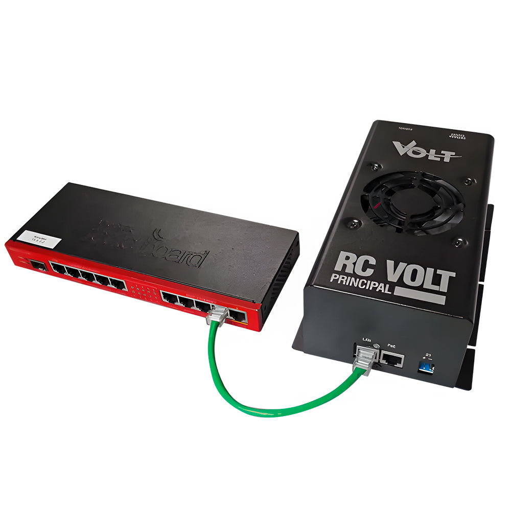 Fonte Primária Volt 48.01.013 210W RC Volt, Módulo LAN PoE, 2 km por Ramal, até 20 Assinantes