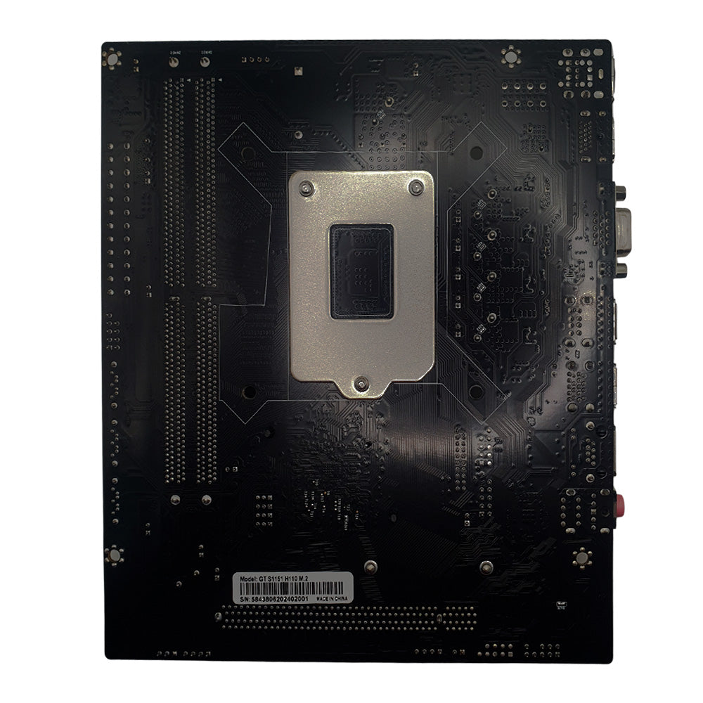 Placa Mãe Soquete 1151 H110 DDR4, Com Slot Para SSD M.2, PCI Express e HDMI, Goldentec - GT-H110