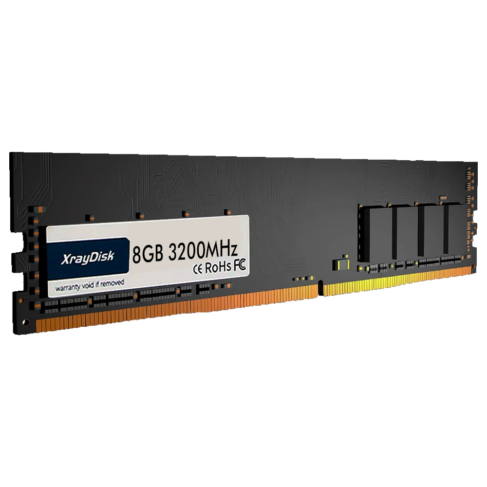 Memória RAM Desktop 8GB 3200MHz 1.2V DDR4 XrayDisk - Preta
